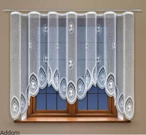 Firany gotowe medaliony