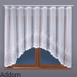 Mleczne firanki gotowe