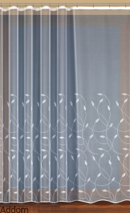 Lekkie firanki żakardowe na metry