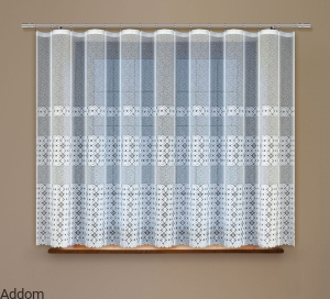 Firany gotowe proste dołem