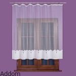 Cieniutki żakard z metra