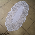 Owalny falowany bieżnik