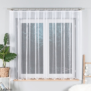 Firanki gotowe bez wzoru