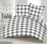 Pościel z kory w kratę