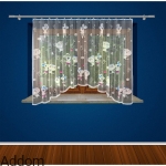 Firanki żakardowe dziecięce Kotki