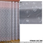 Firany salonowe z haftem