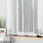 Firana geometryczna z gipiury 280 cm