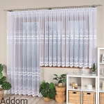 Firanki gotowe z wzorem jak gipiura