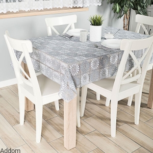 Grube obrusy żakardowe Stokrotki