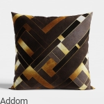 Złote poszewki dekoracyjne