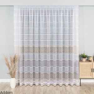 Żakard w kolorowe pasy