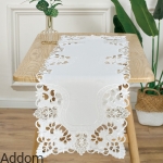 Bieżnik tkaninowy haftowany