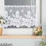 Zazdrostki żakardowe w słoneczniki