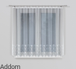 Przejrzyste firanki gotowe