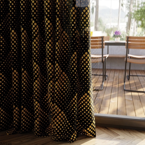 Materiał na czarno złote zasłony do nowoczesnych wnętrz.jpeg
