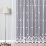 Gruby żakard w kwiatki