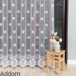 Firanki metrażowe w stokrotki