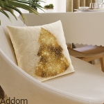 Poszewki w złote wzory