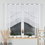 Firanki gotowe z otworkami