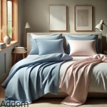 Jednokolorowa pościel flanelowa