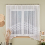 Firany gotowe z efektem gipiury