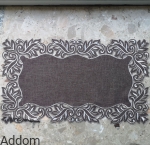 Serwety lniane z haftem