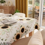 Kolorowy obrus w słoneczniki