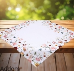 Obrus 3d kwiaty 85x85