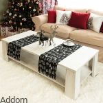 Bieżniki haftowane zimowe