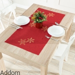 Bieżnik w haftowane gwiazdki