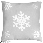 Poszewki w płatek śniegu