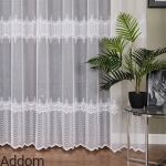 Firany stylowe haftowane 2 pasy