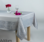 Eleganckie obrusy plamoodporne szarości