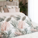 Satyna bawełniana monstera