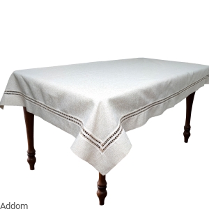 Obrusy lniane z mereżką