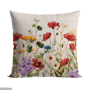 Poszewki w kolorowe kwiaty