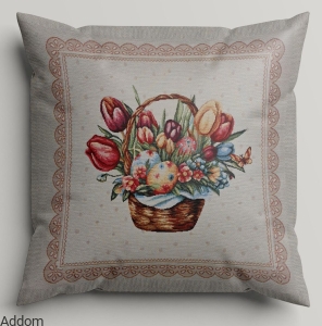Poszewki gobelinowe Tulipany