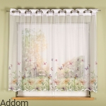 Firanki kolorowe w łączkę