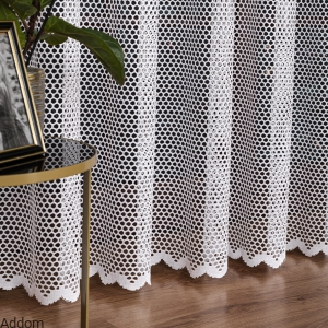 Firanka o grubych oczkach