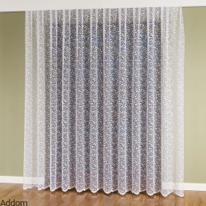Firanka w gęsty drobny wzorek
