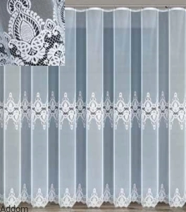 Eleganckie firanki żakardowe