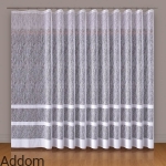 Nowoczesne firany żakardowe w paski