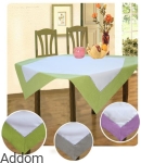 Bieżnik z mereżką i kolorowym obszyciem