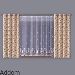 Firany kolorowe w kotki