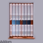 Żakardowe zazdrostki z szerokim wzorem