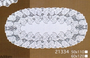 Bieżniki z listków żakard