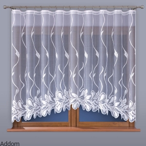 Firanki gotowe żakard