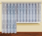 Firany gotowe z prostym dołem