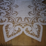 Bieżnik żakardowy lilijka