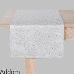 Bieżnik z błyszczącymi ozdobami